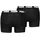 Puma Herren Boxershorts MEN Everyday BASIC BOXERS 2P Packung, 2er-Pack, mit Puma Webbund, schwarz