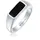 KUZZOI Ring 925 Sterling Silber in Silber | Gr.: 62