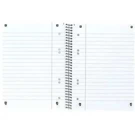 Oxford Collegeblock Schule Kleinformat liniert DIN A5 Innenrand, 1 Block