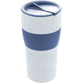 Koziol AROMA TO GO XL - Thermobecher mit Deckel 700ml in organic blue | Gr.: onesize