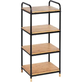 Wenko Regal Loft Bambus Braun mit 4 Etagen