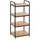 Wenko Regal Loft Bambus Braun mit 4 Etagen