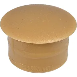 Abdeckkappe für Blindlöcher, Kunststoff - Buche natur , 12 mm