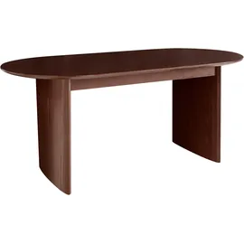 LeGer Home by Lena Gercke Esstisch "Melinda, TOPSELLER, OTTOs Choice", braun, B:180cm H:77cm T:90cm, LEGER HOME BY LENA GERCKE, Tische, Runde Esstische Esstisch Holz-Esstische, aus massivem Eschenholzfurnier, in zwei Breiten erhältlich