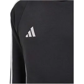 adidas Tiro 24 Kids Sweat Hoodie Black / White 176