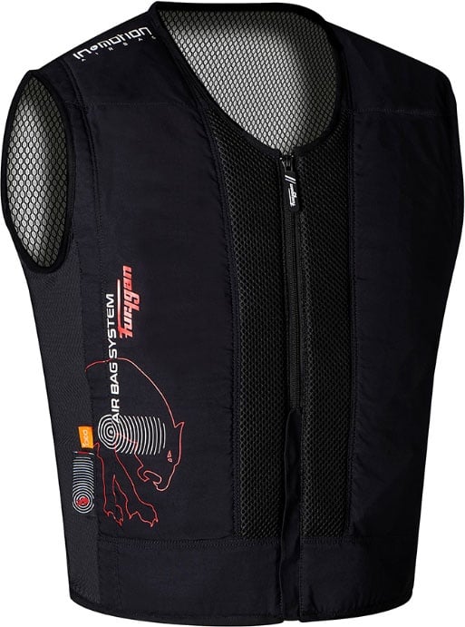 Furygan 7890-1, gilet airbag - Noir - XXL