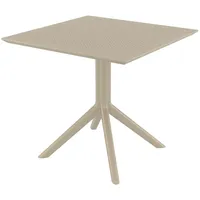 CLP Tisch Sky 80 cm taupe