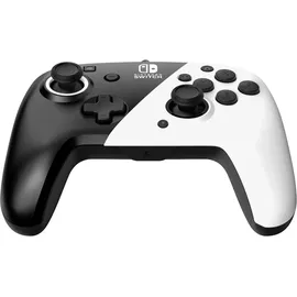 PDP Faceoff Deluxe Controller schwarz/weiß Nintendo Switch