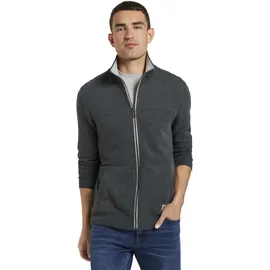 Tom Tailor Sweatjacke Herren Grau XXL
