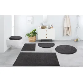 OTTO home Badematte Vanessa Grau Ø 75 cm