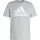 adidas Essentials Single Jersey Big Logo T-Shirt Medium Grey Heather L