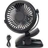 Tragbarer Nackenventilator Leise  Usb Halsventilator Wiederaufladbar Mit 3 Geschwindigkeitsstufen Für Home Office, Sport & Outdoor