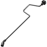 PRO PLUS Handkurbel 740mm 19mm Kurbel Kardangelenk, Stützen höhenverstellbar Kurbelstange