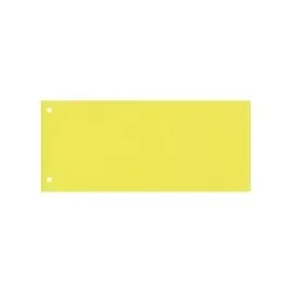 Wekre Trennstreifen 180 g/m2 Karton 24,0 x 10,5 cm Gelb 100 St.