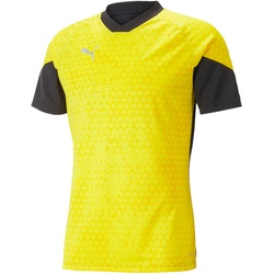 PUMA teamCUP Trainingsshirt Herren 19 - cyber yellow/puma black 3XL