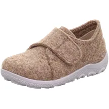 superfit Jungen - Schuhe HAPPY Slipper, Modern, BEIGE/GRAU 4000, 27