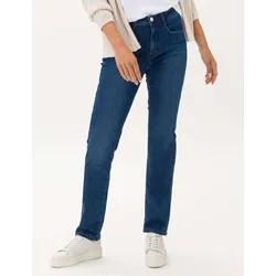 5-Pocket-Jeans BRAX "Style CAROLA", Damen, Gr. 46, Normalgrößen, blau, 96% Baumwolle, 4% Elasthan, Jeans