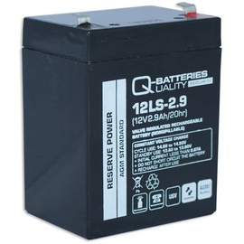 Quality Batteries Q-Batteries 12LS-2.9 12V 2,9Ah Blei-Vlies Akku AGM VRLA