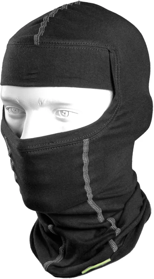 Macna Balaclava Basic, zwart, Eén maat Voorman