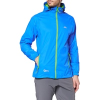 Trespass Qikpac Jacket Kompakt Zusammenrollbare Wasserdichte Regenjacke, Blau S