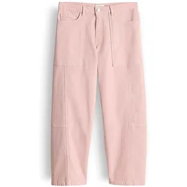Opus Damen Barrel | LOLAH Bloom Barrel Jeans aus Dry Indigo® Mid Rise Rose Tint, 40 L28 - 40W / 28L