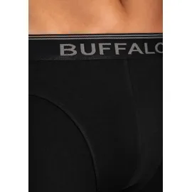 Buffalo Langer Boxer Boxershorts rot / schwarz / petrol S 3er Pack