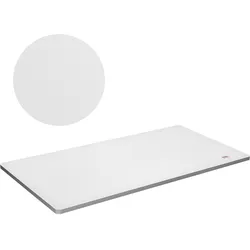 VEVOR Tischplatte 25mm Spanplatte 1397x711mm Holzplatte P2-Material melaminharzbeschichtet Spanholzplatte abgerundete Ecke Schreibtischplatte Ideal für Werkbank Reparaturwerkbank Bürotisch Esstisch