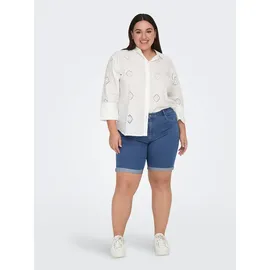 ONLY CARMAKOMA Carthunder Life Reg Long Shorts DNM Blau 42