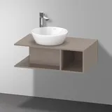 Duravit D-Neo Compact 80x48cm, ba m, 1 F, 1 Konsolenpl., wandhängend