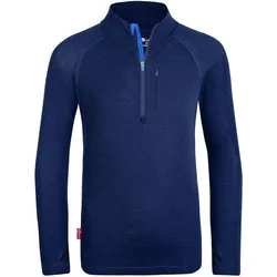 Kinder Pullover Lofoten Marineblau/Azurblau Gr. 110 - 5 Jahre