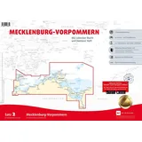 Delius Klasing Verlag Sportbootkarten Satz 2: Mecklenburg-Vorpommern (Ausgabe 2024)