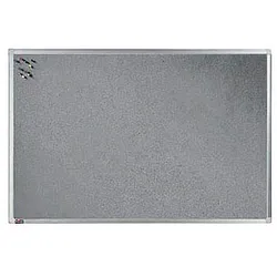 dots Pinnwand 90,0 x 60,0 cm Textil grau