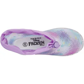 Disney Gummistiefel DISNEY "FROZEN", Mädchen, Gr. 31, lila, Synthetik, Schuhe Gummistiefel, mit cooler Blinkfunktion