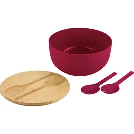 KESPER Salatschüssel lila 4-tlg.