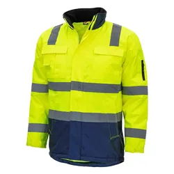 Warnschutz Parka "MOTION TEX VIZ" - XS - gelb/blau
