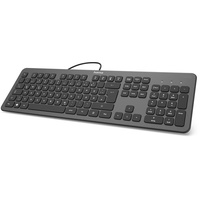 Hama KC-700 Tastatur anthrazit/schwarz, USB, DE (182652)