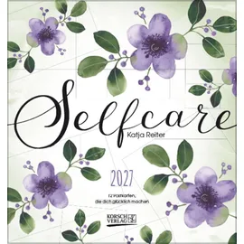 Korsch Verlag Selfcare 2027 aufstellbarer Postkartenkalender
