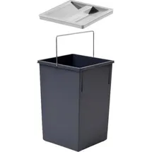 HAILO Inneneimer 15 l Dunkelgrau