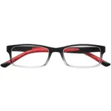 Zippo Lesebrille 31Z091, schwarz-rot, -1.5 Dioptrien