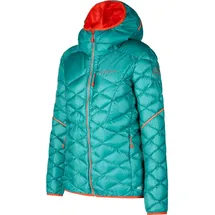 La Sportiva Pinnacle Down Jacket Women lagoon/cherry tomato S