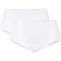 CALIDA Iconics Midi Brief Weiß Baumwolle 44