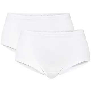 CALIDA Iconics Midi Brief Weiß Baumwolle 44