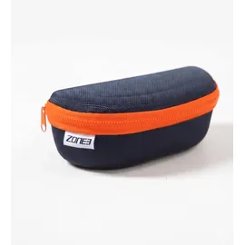 ZONE3 Schwimmbrillen-Etui Marineblau/orange Einheitsgröße