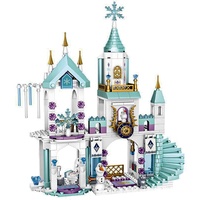 Doyomtoy Frozen Spielzeug für Mädchen,Anna ELSA Prinzessin Schloss Bauen Set für 6 7 8 9 10 11 12 Jahre alt Kinder kreative Geschenk...