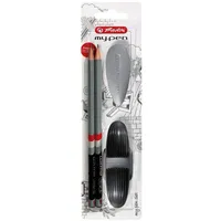 Herlitz Starterset 4tlg. / 2 Bleistifte + Spitzer +
