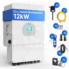 DEYE SUN-12K-SG04LP3 Hybrid-Wechselrichter 12 kW 3-phasig mit WLAN