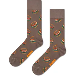 Happy Socks Unisex Socken Veggieburger Plant Dye