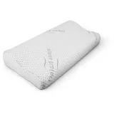 BestLivings Nackenstützkissen 60 x 30 cm Weiß