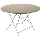 Fermob Bistro Klapptisch Ø117x74cm Stahl Braun