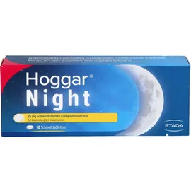 Hoggar Night 25 mg Schmelztabletten 10 St.